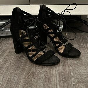 Sam Edelman heel with ankle tie